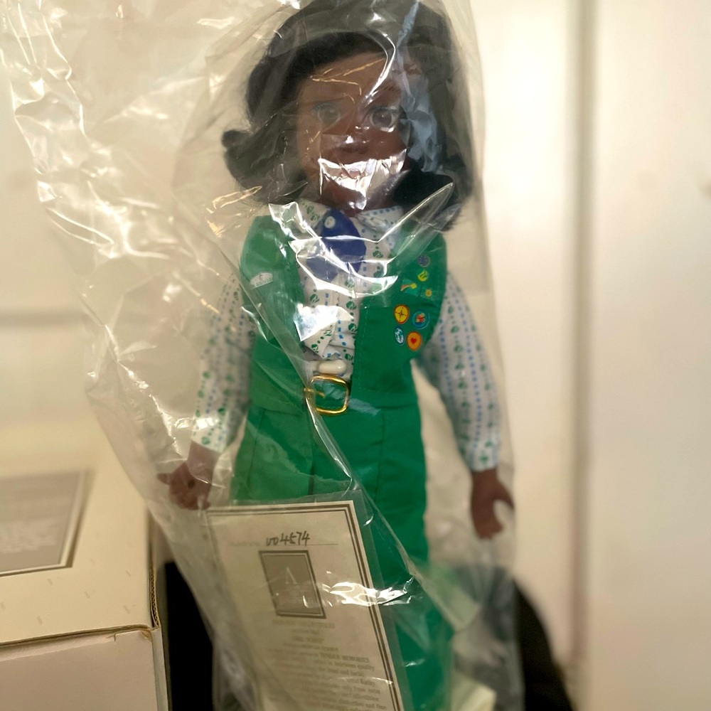 Avon Tender Memories Doll Collection “Girl Scout”